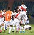 Em jogo de seis gols, Peru elimina o Paraguai nos pênaltis e avança à semifinal da Copa América  Foto: Amanda Perobelli