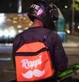 Entregador da Rappi na Colombia  Foto: BBC News Brasil