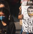 Manifestante exibe cartaz contra Bolsonaro  Foto: Felipe Carneiro/Ishoot / Estadão Conteúdo