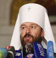 Chefe de Relações Exteriores do Patriarcado de Moscou, metropolita Hilarion, durante entrevista coletiva em Minsk
15/10/2018 REUTERS/Vasily Fedosenko  Foto: Reuters