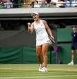 Ashleigh Barty ganhou da tcheca Barbora Krejcikova nesta segunda-feira Divulgação/Wimbledon  Foto: Divulgação / Wimbledon