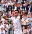 Djokovic venceu Garin nesta segunda-feira em Wimbledon Divulgação/Wimbledon  Foto: Divulgação / Wimbledon