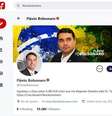 Filho do presidente Jairr Bolsonaro, senador Flávio Bolsonaro criou perfil na rede social criada por ex-conselheiro de Donald Trump  Foto: Reprodução / Estadão