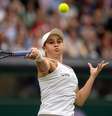 Barty ganha de Ajla Tomljanovic por 2 sets a 0 nesta terça-feira, em Wimbledon Divulgação/Wimbledon  Foto: Divulgação / Wimbledon