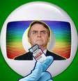 Diante das câmeras de TV na CPI, senadores governistas e senadores de oposição se digladiam na tentativa de defender e acusar Bolsonaro  Foto: Fotomontagem: Blog Sala de TV