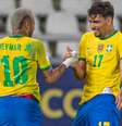 Brasil vence o Peru e avança à final da Copa América  Foto: Maga Jr / Gazeta Press