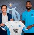 Gerson durante a sua apresentação ao Olympique de Marselha  Foto: Reprodução/@Olympique de Marseille