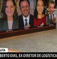 Após análises profundas sobre política e economia, os jornalistas do ‘Em Pauta’ se permitiram gargalhar com a gafe da colega  Foto: Reprodução/GloboNews