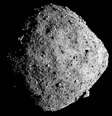 Cálculos sobre plano de usar foguetes para desviar asteroide se basearam no corpo celeste Bennu  Foto: NASA/Goddard/UoA / BBC News Brasil