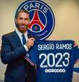 Sergio Ramos assinou com o PSG após deixar o Real Madrid  Foto: Reprodução/Instagram