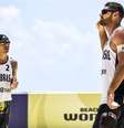 Álvaro Filho e Alison serão os primeiros brasileiros em ação no vôlei de praia olímpico Getty Image/ FIVB  Foto: Getty Image  / FIVB