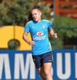 Andressinha durante treino da Seleção Brasileira Rafael Ribeiro/CBF  Foto: Rafael Ribeiro  / CBF