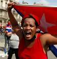 Protesto contra regime cubano em Havana  Foto: ANSA / Ansa - Brasil
