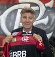Renato Gaúcho assumiu o comando do Flamengo  Foto: Alexandre Vidal/Flamengo