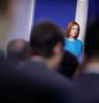 Secretária de Imprensa da Casa Branca, Jen Psaki, durante entrevista coletiva 
15/07/2021
REUTERS/Tom Brenner  Foto: Reuters