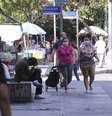Moradores do Rio de Janeiro caminham durante a pandemia  Foto: Tomaz Silva / Agência Brasil