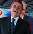O presidente poderá ter o apoio de uma emissora de TV para contrapor o antibolsonarismo da Globo de Bonner  Foto: Marcos Côrrea/Presidência da República e Reprodução/@jornalnacional (Fotomontagem: Blog Sala de TV)