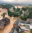 Enchente em Erftstadt-Blessem, na Alemanha
 16/7/2021   REUTERS/Rhein-Erft-Kreis  Foto: Reuters