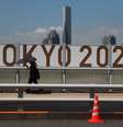 Logo da Tóquio-2020 no Japão
19/07/2021 REUTERS/Thomas Peter  Foto: Reuters