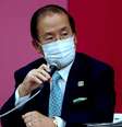 Presidente-executivo da Tóquio 2020, Toshiro Muto, durante entrevista coletiva em Tóquio
09/07/2021 Behrouz Mehri/Pool via REUTERS  Foto: Reuters