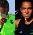 Gabriel Medina, Isaquias Queiroz (Canoagem) e Bia Ferreira (Boxe) são esperanças de medalhas do Brasil em Tóquio 2020  Foto: Getty Images / BBC News Brasil