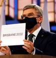 Presidente do COI, Thomas Bach, anuncia Brisbane como cidade-sede da Olimpíada de 2032
21/07/2021 Pool via REUTERS/Toru Hanai  Foto: Reuters
