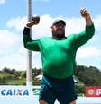 Darlan Romani em treino para a Olimpíada Reprodução Instagram/@darlan_romani  Foto: @darlan_romani /  Reprodução Instagram