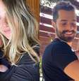 Fofuras da quarentena! Confira as celebridades que tiveram filhos na pandemia  Foto: Reprodução / Instagram @gioewbank @alok / Alto Astral