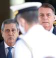 Presidente Jair Bolsonaro e ministro da Defesa,  Walter Braga Netto, em Brasília
22/07/2021
REUTERS/Adriano Machado  Foto: Reuters