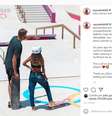 Rayssa Leal publicou nas redes sociais encontro com Tony Hawk em Tóquio  Foto: Instagram / Rayssa Leal / Estadão