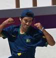 Kelvin Hoefler garante a prata nos Jogos Olímpicos de Tóquio (FOTO: Martin BERNETTI / AFP)  Foto: LANCE!
