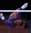 Ginasta norte-americana Simone Biles em ação em Tóquio
25/07/2021
REUTERS/Mike Blake  Foto: Reuters
