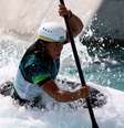 Ana Sátila avança à semifinal na canoagem slalom k1 da Olimpíada  Foto: Stoyan Nenov