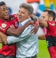 Flamengo tem encantado de novo com futebol ofensivo e intenso  Foto: Maga Jr/Ofotografico / Gazeta Press