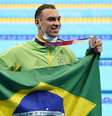 Fernando Scheffer conquista bronze nos 200m livre em Tóquio  Foto: Rob Schumacher