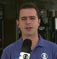 Guilherme Pereira em cobertura esportiva antes de ir ao Japão: emoção à flor da pele ao testemunhar conquista histórica para o surfe e o Brasil  Foto: Reprodução/TV Globo
