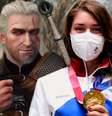 Arte feita pela página de The Witcher no Twitter  Foto: Twitter / Reprodução