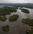 Área do rio Xingu inundada para a construção da usina de Belo Monte 
23/11/2013
REUTERS/Paulo Santos   Foto: Reuters