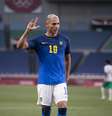 Richarlison comemora um dos dois gols que fez na vitória do Brasil contra Arábia Saudita nesta quarta-feira Lucas Figueiredo/CBF  Foto: Lucas Figueiredo  / CBF