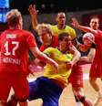 Zé Toledo em ação pelo Brasil contra a Noruega em estreia nos Jogos Olímpicos  Foto: Susana Vera/Reuters