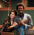 Mel Lisboa e Seu Jorgem estrelam a áudiossérie de ficção científica 'Paciente 63', do Spotify  Foto: Reprodução/Instagram / Reprodução/Instagram