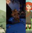Death's Door, Outer Wilds e Baldo: The Guardian Owls   Foto: Divulgação/Devolver Digital, Annapurna Interactive e Naps Team / Tecnoblog