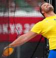 Daniel Ståhl conquistou a medalha de ouro no arremesso de disco  Foto: Aleksandra Szmigiel / Reuters