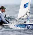 Robert Scheidt ficou na 9ª posição na regata das medalhas e em 8º lugar no geral (Foto: World Sailing)  Foto: LANCE!