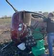 O helicóptero com quase 300 quilos de cocaína caiu e tombou em uma fazenda, no município de Poconé (MT). Os ocupantes não foram encontrados  Foto: Ciopaer-MT/Divulgação / Estadão