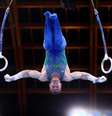 Arthur Zanetti durante apresentação desta segunda-feira nas argolas Lindsey Wasson/Reuters  Foto: Lindsey Wasson  / Reuters