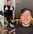 Jair Renan responde de maneira cômica aos ataques recebidos de antibolsonaristas no TikTok  Foto: Reprodução/TikTok