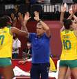 Seleção feminina de vôlei está a um salto de fazer história novamente nos Jogos Olímpicos (Valentyn Ogirenko - Reuters)  Foto: Valentyn Ogirenko  / Reuters