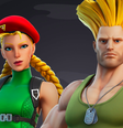 Cammy e Guile estão em Fortnite   Foto: Divulgação/Epic Games / Tecnoblog