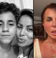 Comovida e revoltada, Gretchen prestou solidariedade à amiga em luto Walkyria Santos e condenou a ação dos haters  Foto: Reprodução Instagram